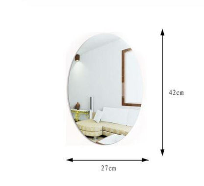 Heim Zeile | Non-Glass Spiegel Aufkleber