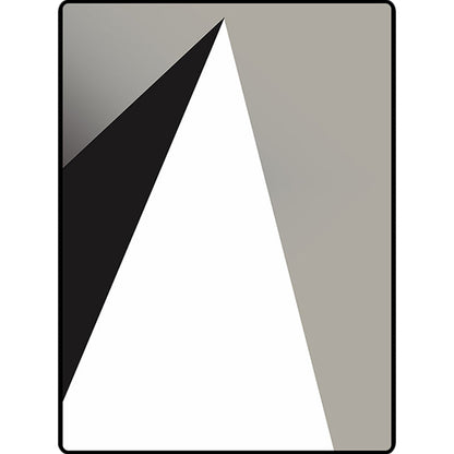 Moderner Wohnzimmerteppich in Grau und Weiß, Farbbalken-Dreiecksmuster, Teppich aus Polyester, waschbarer Teppich