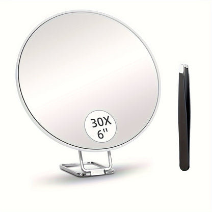 Heim Zeile | Vergrößerung Make-up Spiegel - 20X/10X Vergrößerung, Saugnapf, tragbar