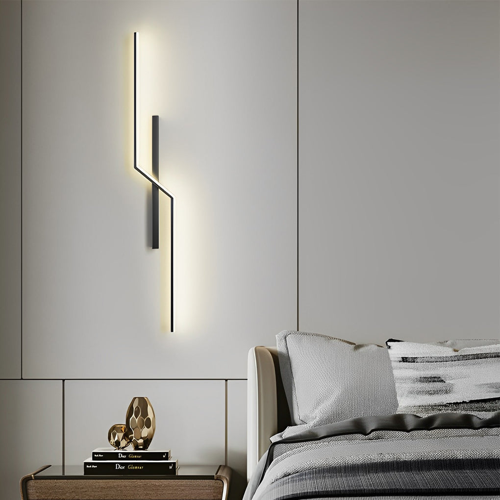 Lines Kreativ LED Moderne Minimalistische Wandlampe Dekorative Wandlichter Beleuchtung