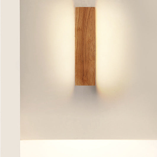 OakBeam | Minimalistische Massivholz-LED-Wandlampe