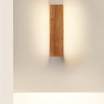 OakBeam | Minimalistische Massivholz-LED-Wandlampe