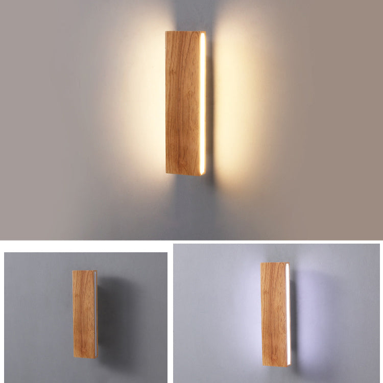 OakBeam | Minimalistische Massivholz-LED-Wandlampe
