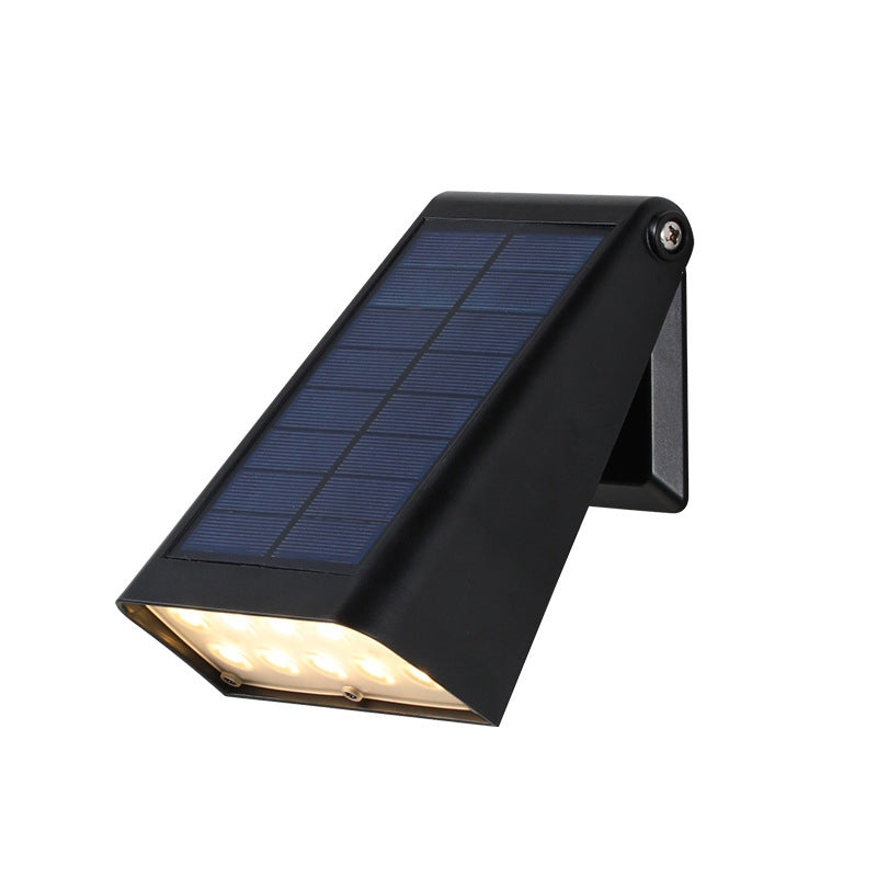 Outdoor Solar Wandleuchte mit verstellbarem Winkel