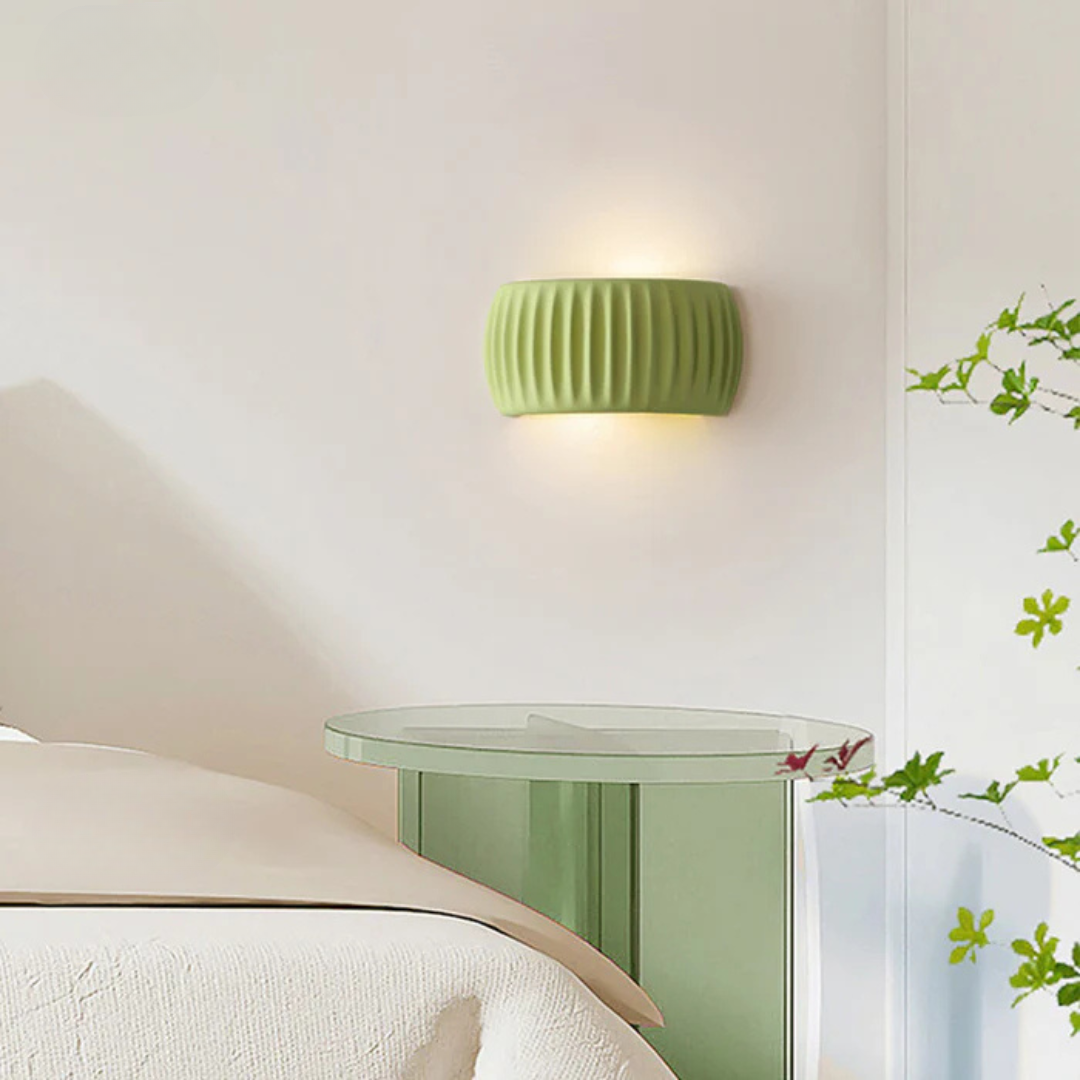 Moderne Harzwandlampe