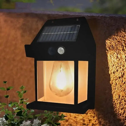Solar-Wandleuchte für den Außenbereich – Mit Bewegungssensor & Dämmerungsautomatik