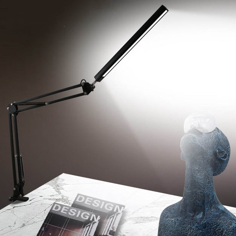 LED faltbare lange Arm Clip Augenschutz USB Leselampe Tischlampe