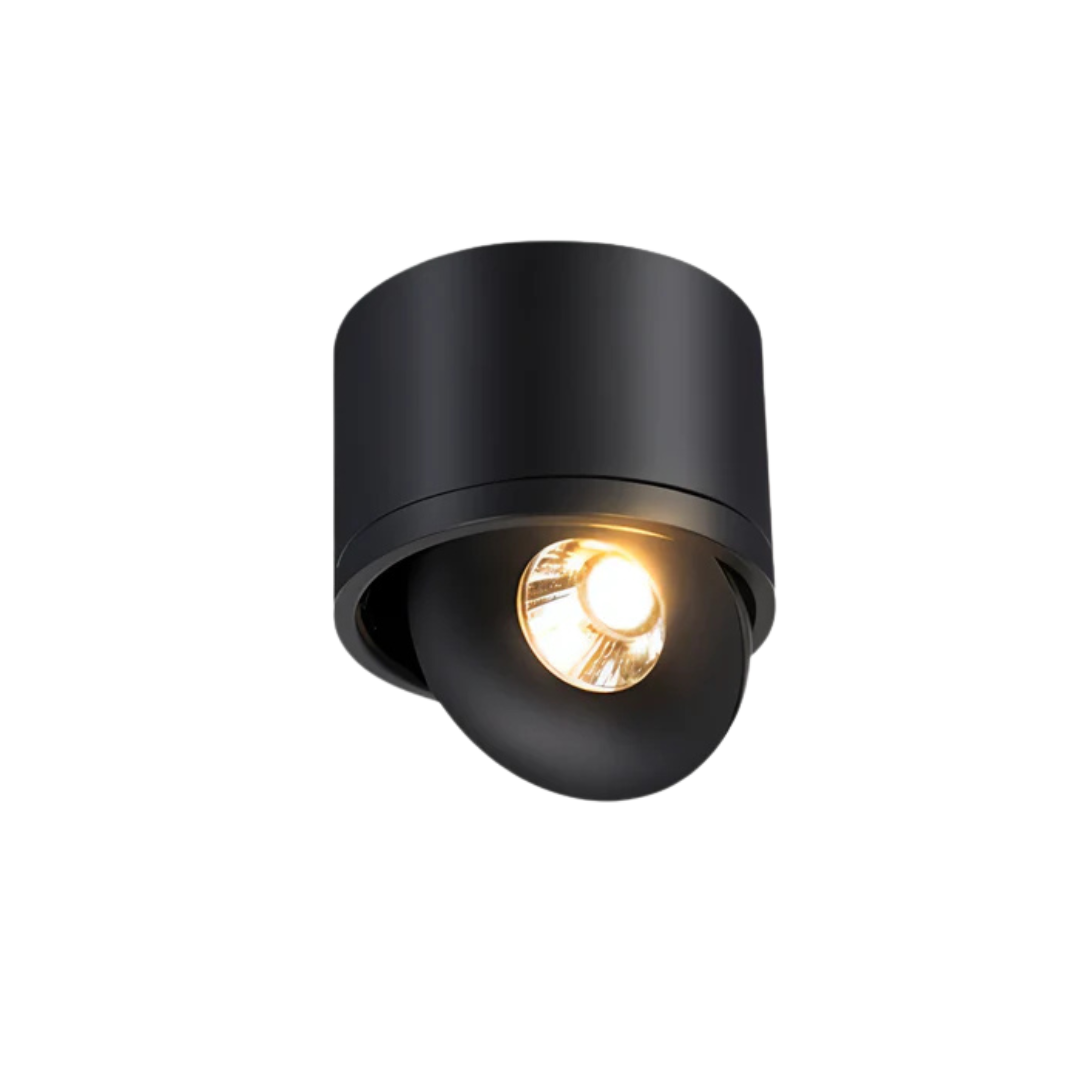 Minimalistische LED-Deckenleuchte | 360° drehbares Design