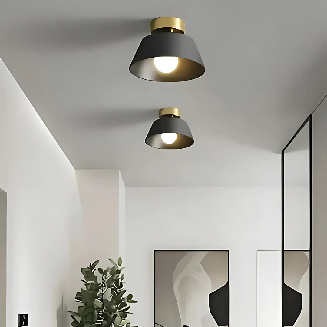 Retro LED Deckenlampe | Deckenlicht Wohnzimmer