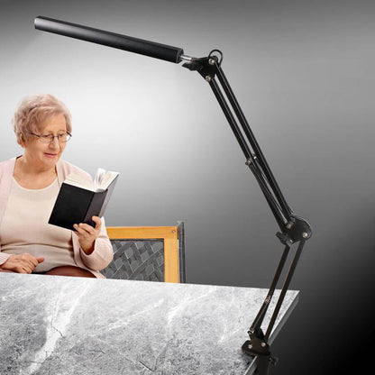 LED faltbare lange Arm Clip Augenschutz USB Leselampe Tischlampe