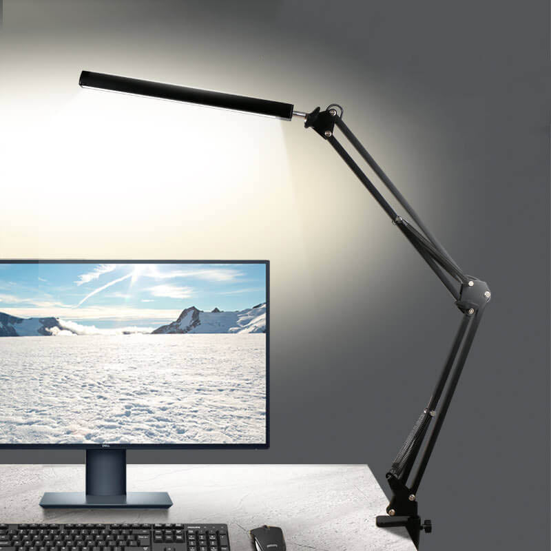 LED faltbare lange Arm Clip Augenschutz USB Leselampe Tischlampe