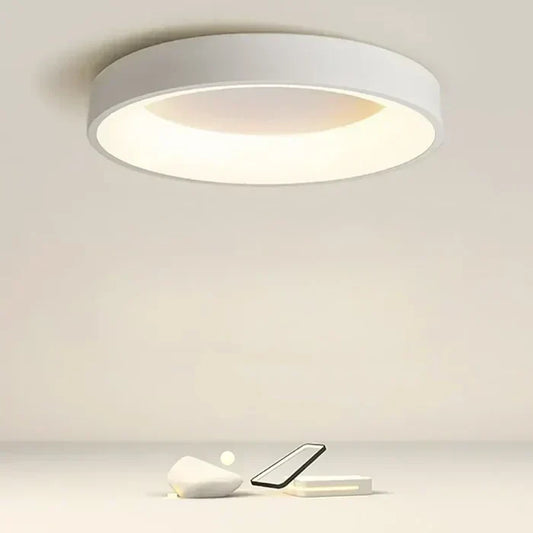 Skandinavische Runde LED-Deckenleuchten - NordicGlow