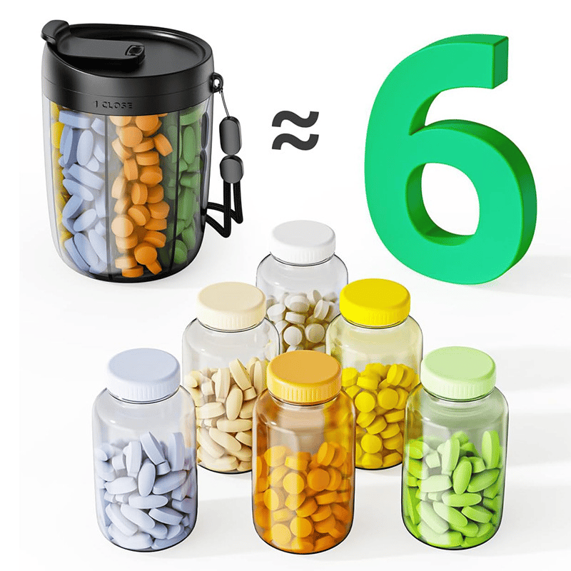 Aufbewah_Box mit 6 Fächern – Dailycase