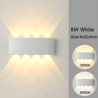 LED-Wandlampen für den Innen- und Außenbereich