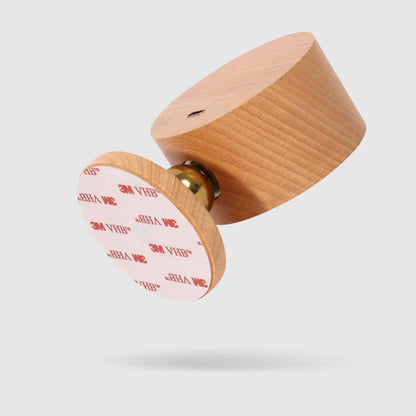Einfaches Holz-USB-wiederaufladbares berührungsempfindliches magnetisches LED-Nachtlicht Wandleuchtenlampe