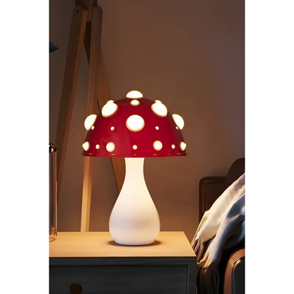 Lampe - Dekorative Pilz Tischlampe