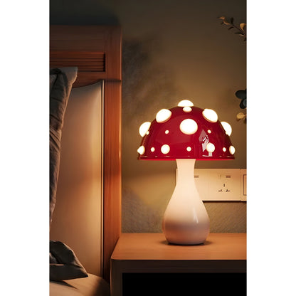 Lampe - Dekorative Pilz Tischlampe