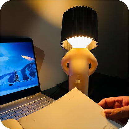 Lustige kabellose Lampe | Lange Batterielaufzeit - Milla