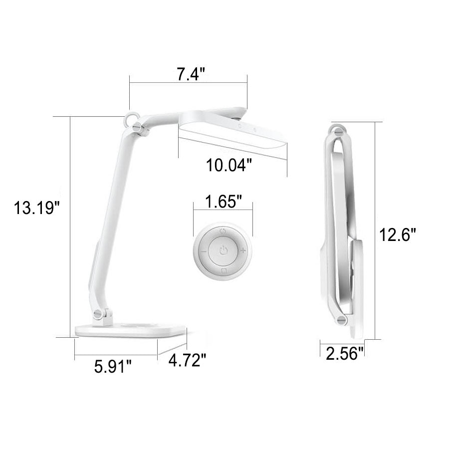 Moderne Schüler Augen Schutz USB aufladbare faltbare LED Tischlampe