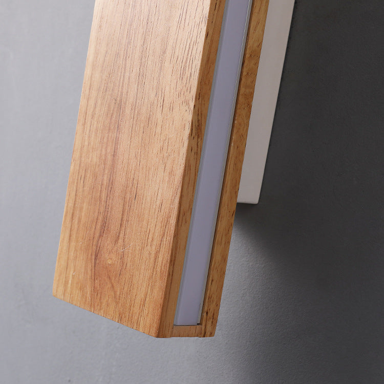 OakBeam | Minimalistische Massivholz-LED-Wandlampe