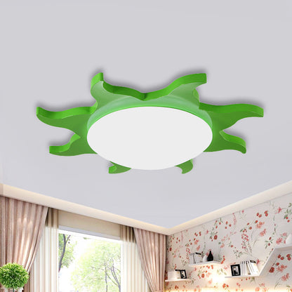 Kinderzimmer Deckenlampe – Sonnenförmige LED Beleuchtung