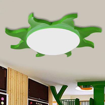 Kinderzimmer Deckenlampe – Sonnenförmige LED Beleuchtung