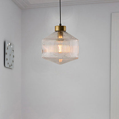 Moderne Trommelchandelier aus Glas - Elegante Beleuchtung für Esszimmer und Wohnzimmer