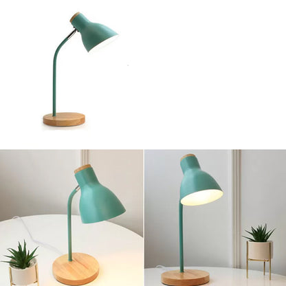 Taschenlampenförmige Schwenktischlampe Macaron Metall 1-lamp Nachttischlampe für das Kinderzimmer