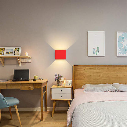 Moderne quadratische Wandleuchte