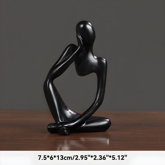 Abstrakter Denker Skulptur Wohnkultur