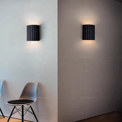 Moderne Harzwandlampe