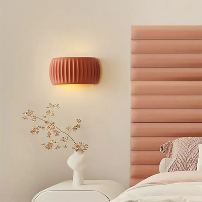 Moderne Harzwandlampe