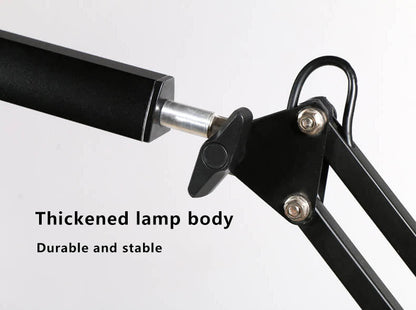 LED faltbare lange Arm Clip Augenschutz USB Leselampe Tischlampe