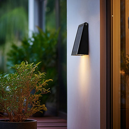 Outdoor Solar Wandleuchte mit verstellbarem Winkel
