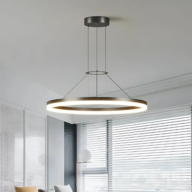 Moderne minimalistische LED-Pendelleuchte für Wohnzimmer und Küche