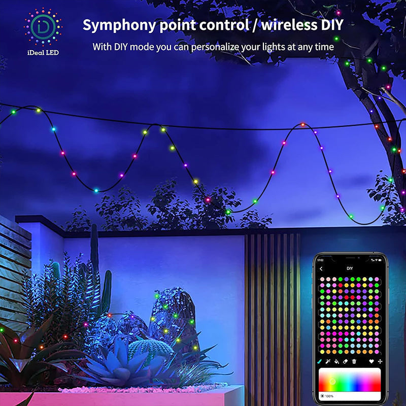 Wi-Fi Bluetooth Smart LED für den Außenbereich