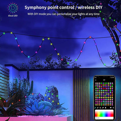 Wi-Fi Bluetooth Smart LED für den Außenbereich