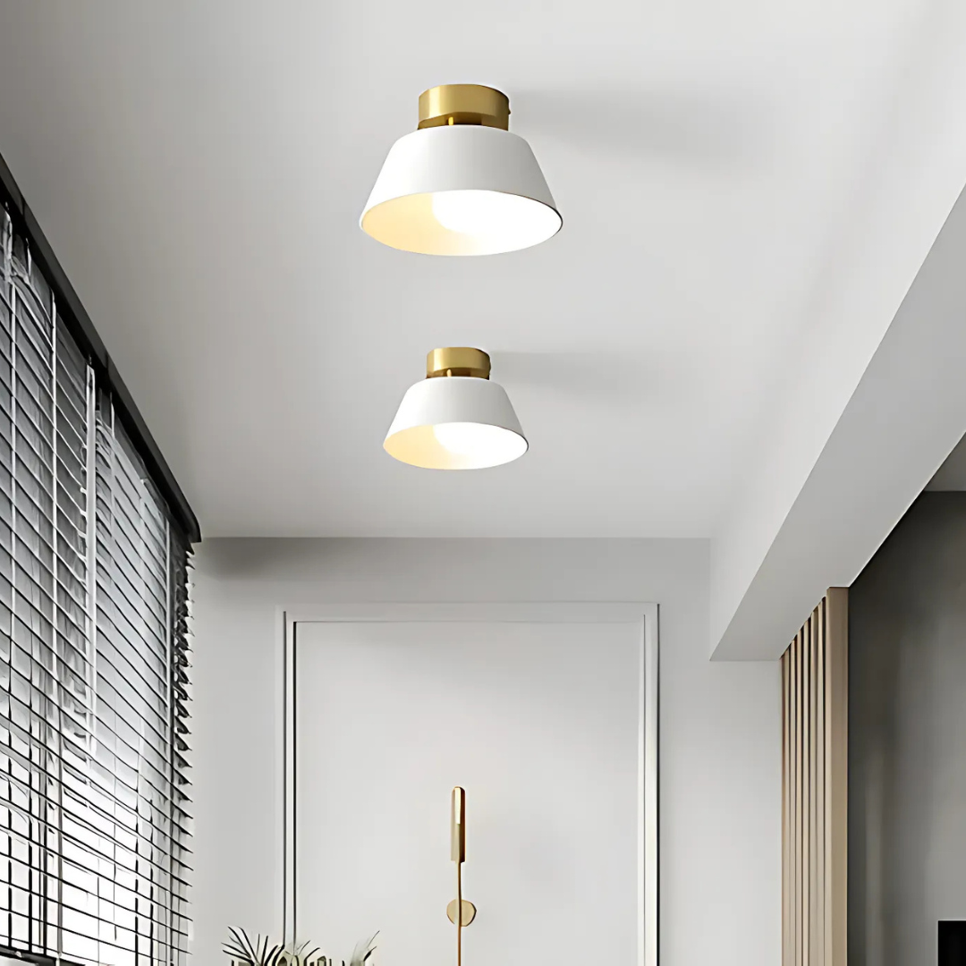 Retro LED Deckenlampe | Deckenlicht Wohnzimmer