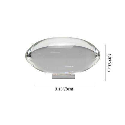 Kreative Kristallprojektion Engel Augen LED Tischlampe
