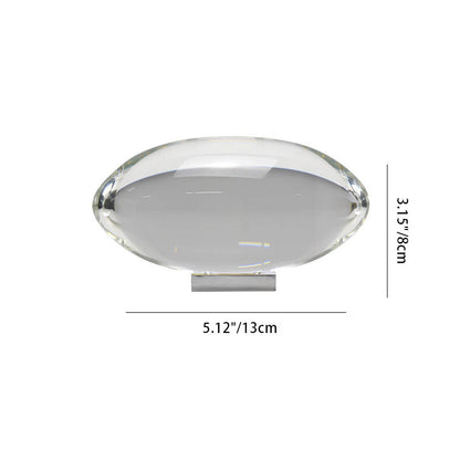 Kreative Kristallprojektion Engel Augen LED Tischlampe