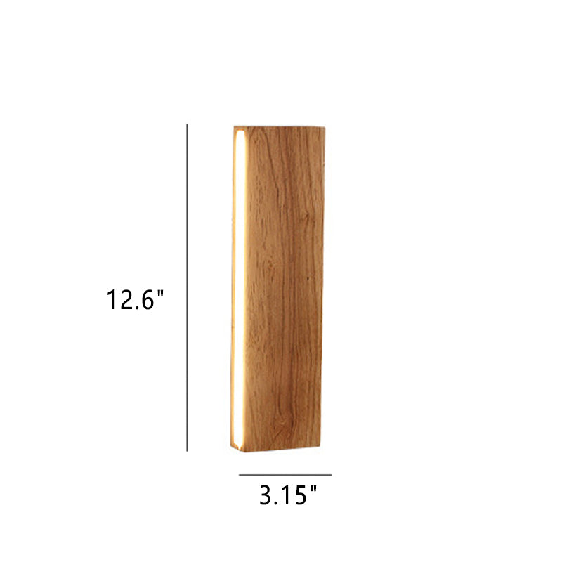 OakBeam | Minimalistische Massivholz-LED-Wandlampe