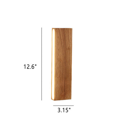 OakBeam | Minimalistische Massivholz-LED-Wandlampe