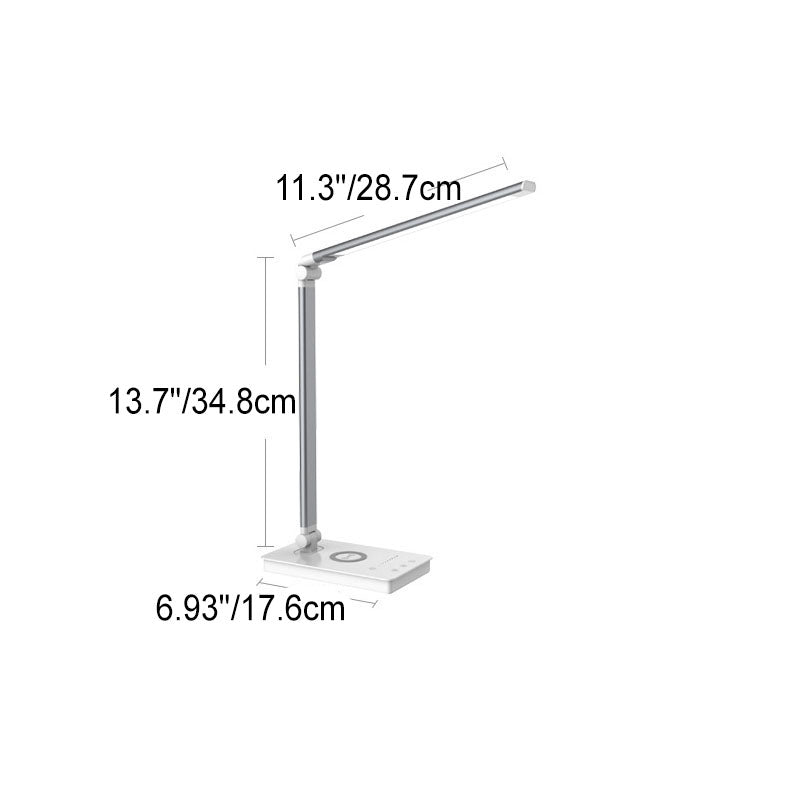 Minimalistische Smart Square Faltbare USB LED Schreibtischlampe
