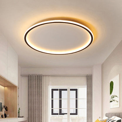 Moderne skandinavische LED-Deckenleuchte mit Fernbedienung - DimmaHaus-Leuchte und energieeffizient
