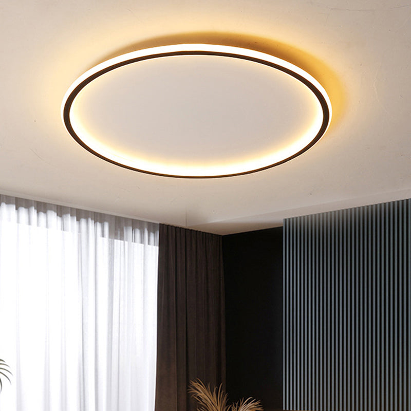 Moderne skandinavische LED-Deckenleuchte mit Fernbedienung - DimmaHaus-Leuchte und energieeffizient