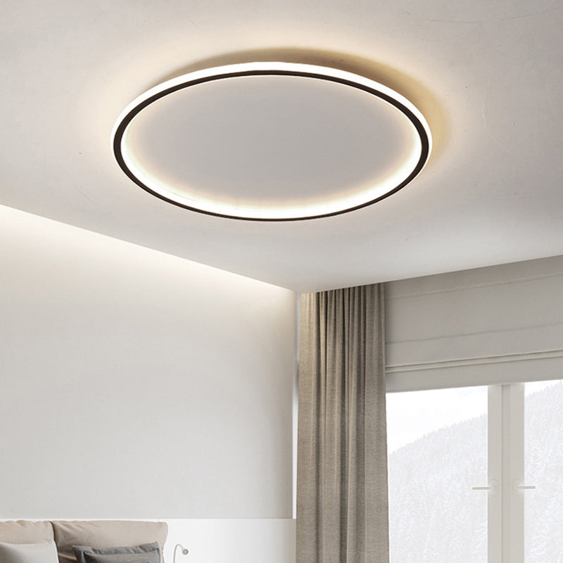 Moderne skandinavische LED-Deckenleuchte mit Fernbedienung - DimmaHaus-Leuchte und energieeffizient