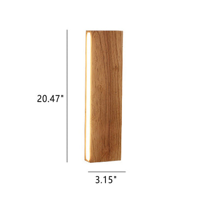 OakBeam | Minimalistische Massivholz-LED-Wandlampe