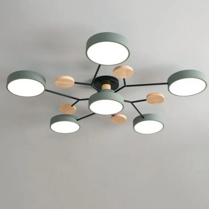 Moderne Runde LED-Deckenleuchte
