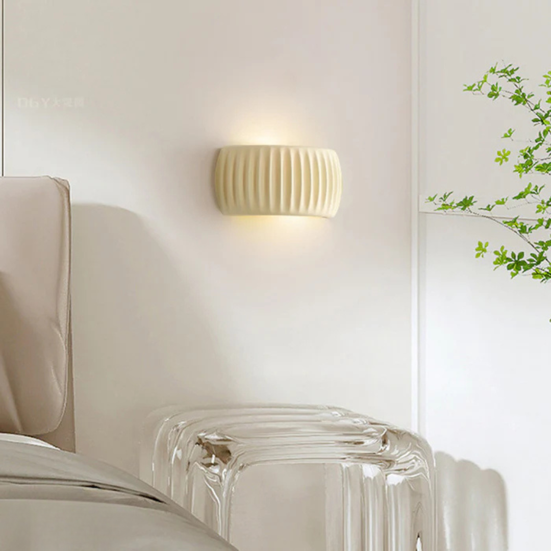 Moderne Harzwandlampe