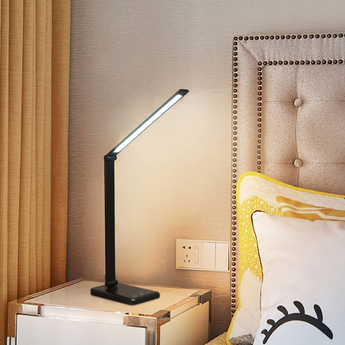 Nordic Creative Faltbare Touch-Dimmer LED Schreibtischlampe